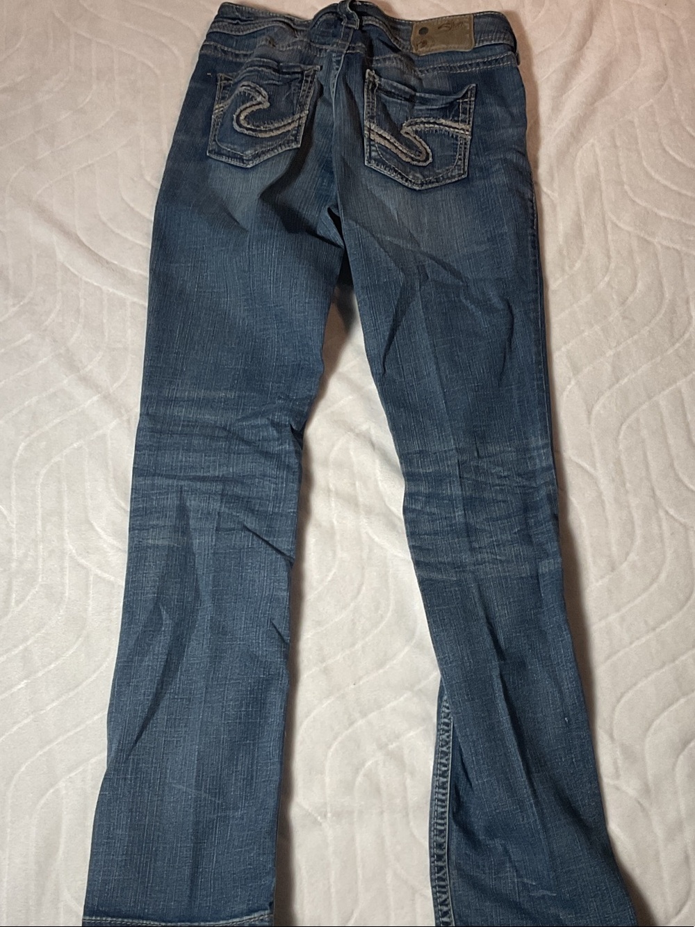 Silver Jeans Women's suki mid baby boot cut Denim